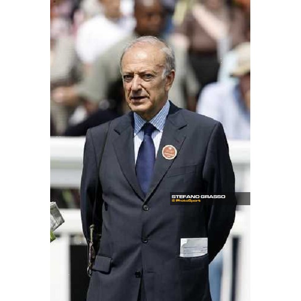 Mr. Bertrand Berlinguier Pmu President at the Prix du Jockey Club Paris Chantilly, 1st june 2008 ph. Stefano Grasso