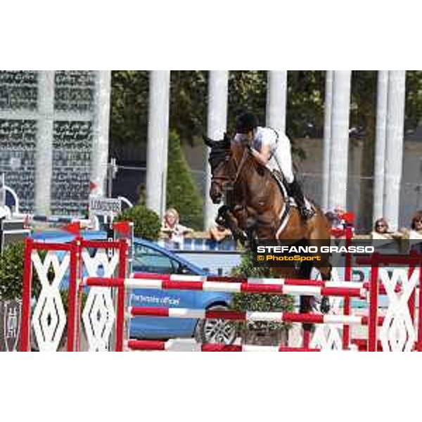 LGCT of Paris Eiffel - Class 9 - Athina Onassis (GRE) on MHS Going Global - Paris Eiffel, Champ de Mars, 6 July 2018 - ph.Stefano Grasso/LGCT