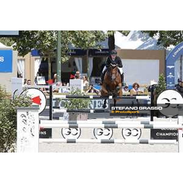 LGCT of Paris Eiffel - Class 9 - Emily Moffitt (GBR) on Zagahorn - Paris Eiffel, Champ de Mars, 6 July 2018 - ph.Stefano Grasso/LGCT