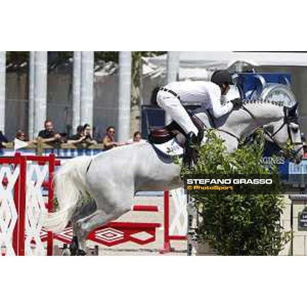 LGCT of Paris Eiffel - Class 9 - Rene Lopez (COL) on Big Brother - Paris Eiffel, Champ de Mars, 6 July 2018 - ph.Stefano Grasso/LGCT