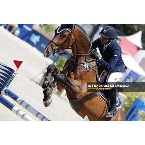 LGCT of Paris Eiffel - Class 9 - Sadri Fegaier (FRA) on Come to Win 51 - Paris Eiffel, Champ de Mars, 6 July 2018 - ph.Stefano Grasso/LGCT