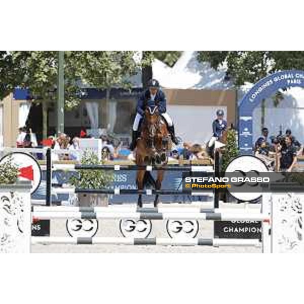 LGCT of Paris Eiffel - Class 9 - Sadri Fegaier (FRA) on Come to Win 51 - Paris Eiffel, Champ de Mars, 6 July 2018 - ph.Stefano Grasso/LGCT