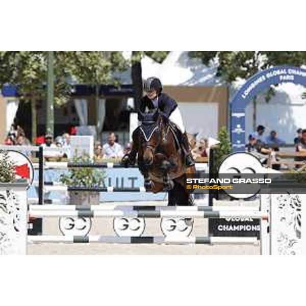LGCT of Paris Eiffel - Class 9 - Jennifer Gates (USA) on Dolinn - Paris Eiffel, Champ de Mars, 6 July 2018 - ph.Stefano Grasso/LGCT