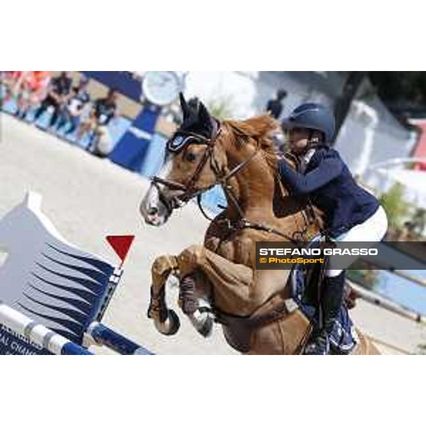 LGCT of Paris Eiffel - Class 9 - Evelina Tovek (SWE) on Oz de Breve - Paris Eiffel, Champ de Mars, 6 July 2018 - ph.Stefano Grasso/LGCT