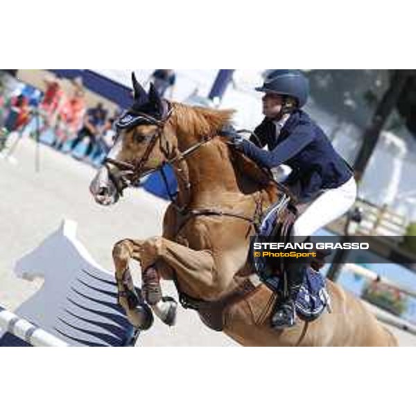 LGCT of Paris Eiffel - Class 9 - Evelina Tovek (SWE) on Oz de Breve - Paris Eiffel, Champ de Mars, 6 July 2018 - ph.Stefano Grasso/LGCT