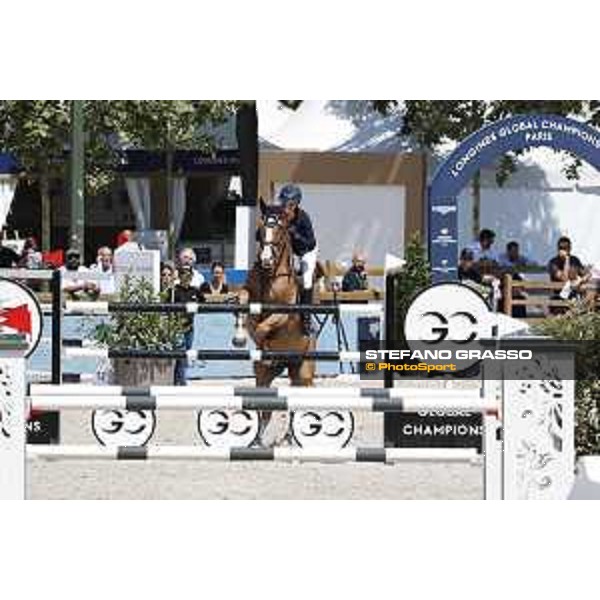 LGCT of Paris Eiffel - Class 9 - Evelina Tovek (SWE) on Oz de Breve - Paris Eiffel, Champ de Mars, 6 July 2018 - ph.Stefano Grasso/LGCT