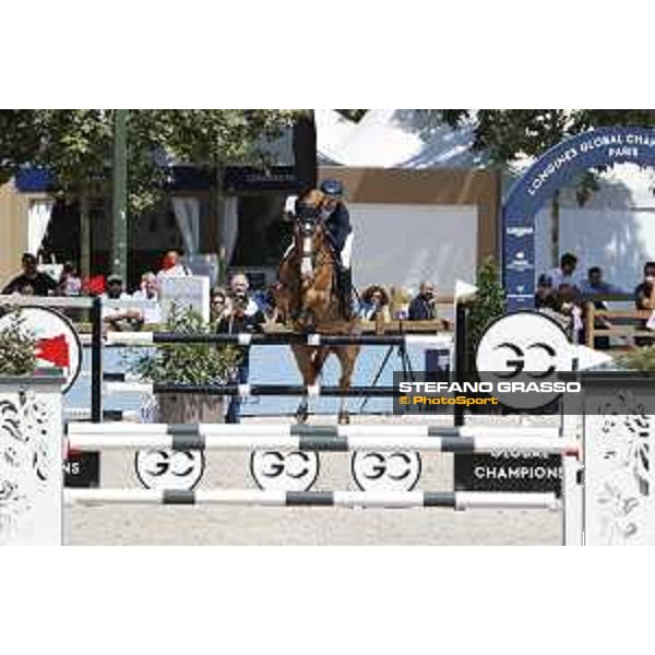 LGCT of Paris Eiffel - Class 9 - Evelina Tovek (SWE) on Oz de Breve - Paris Eiffel, Champ de Mars, 6 July 2018 - ph.Stefano Grasso/LGCT
