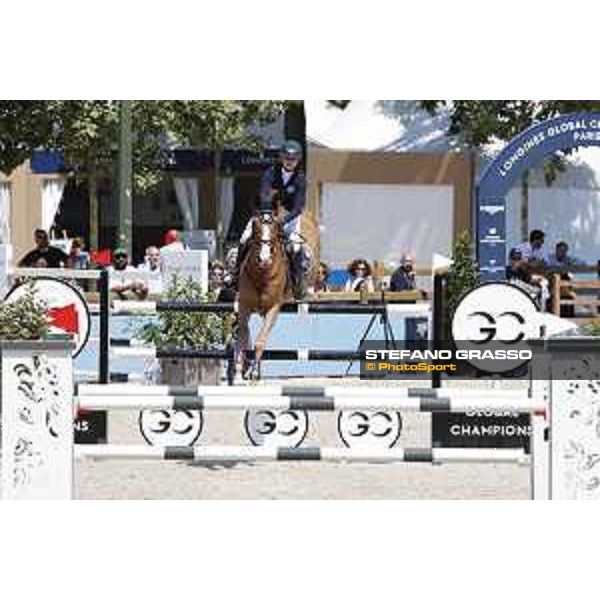 LGCT of Paris Eiffel - Class 9 - Evelina Tovek (SWE) on Oz de Breve - Paris Eiffel, Champ de Mars, 6 July 2018 - ph.Stefano Grasso/LGCT
