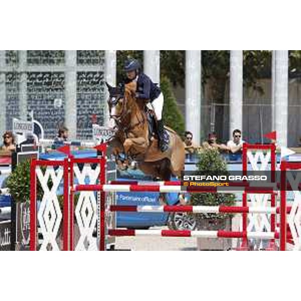 LGCT of Paris Eiffel - Class 9 - Evelina Tovek (SWE) on Oz de Breve - Paris Eiffel, Champ de Mars, 6 July 2018 - ph.Stefano Grasso/LGCT
