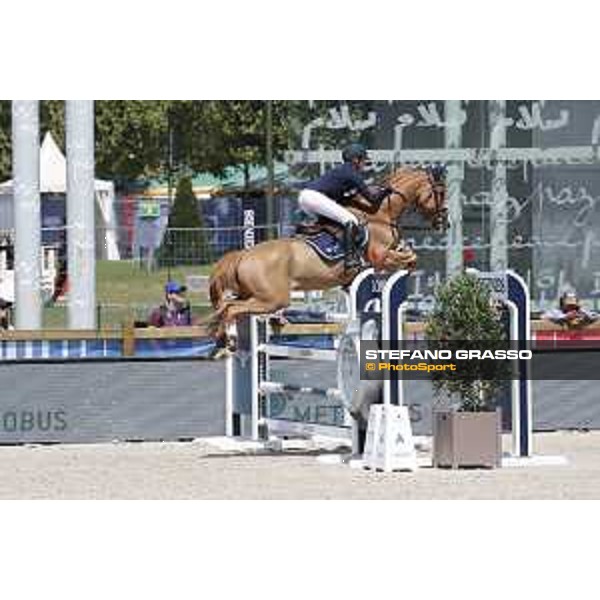 LGCT of Paris Eiffel - Class 9 - Evelina Tovek (SWE) on Oz de Breve - Paris Eiffel, Champ de Mars, 6 July 2018 - ph.Stefano Grasso/LGCT