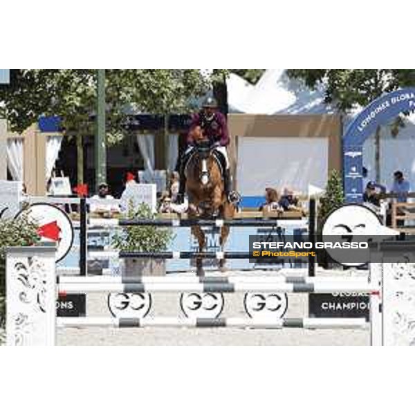LGCT of Paris Eiffel - Class 9 - Sheikh Ali Al Thani (QAT) on Sirocco - Paris Eiffel, Champ de Mars, 6 July 2018 - ph.Stefano Grasso/LGCT
