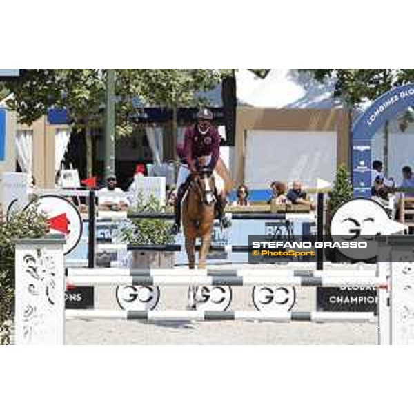 LGCT of Paris Eiffel - Class 9 - Sheikh Ali Al Thani (QAT) on Sirocco - Paris Eiffel, Champ de Mars, 6 July 2018 - ph.Stefano Grasso/LGCT