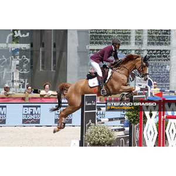 LGCT of Paris Eiffel - Class 9 - Sheikh Ali Al Thani (QAT) on Sirocco - Paris Eiffel, Champ de Mars, 6 July 2018 - ph.Stefano Grasso/LGCT