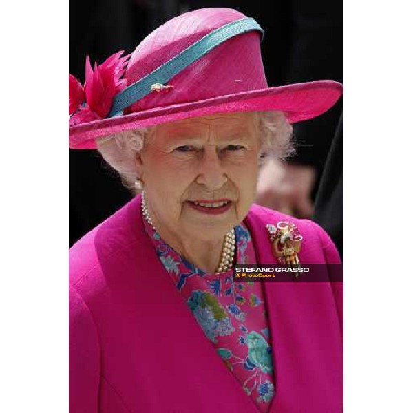 The Queen at Derby Day Epsom, 7th june 2008 ph. Stefano Grasso