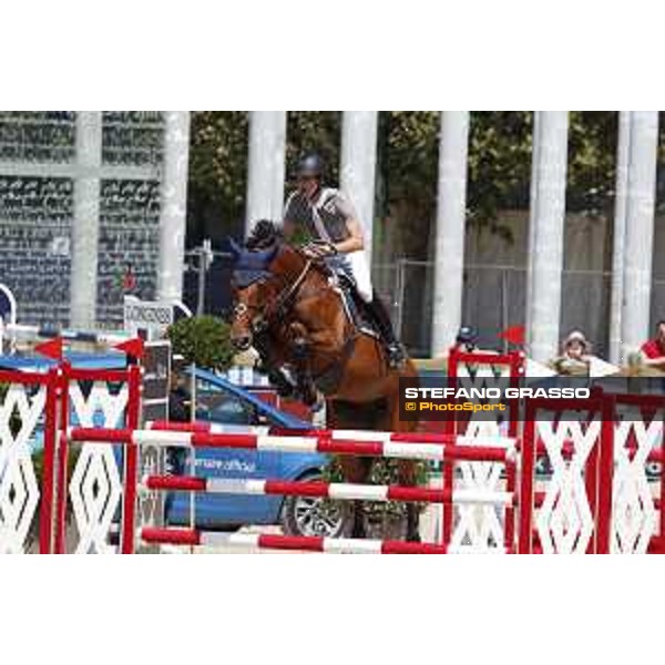 LGCT of Paris Eiffel - Class 9 - Pieter Devos (BEL) on Claire Z - Paris Eiffel, Champ de Mars, 6 July 2018 - ph.Stefano Grasso/LGCT