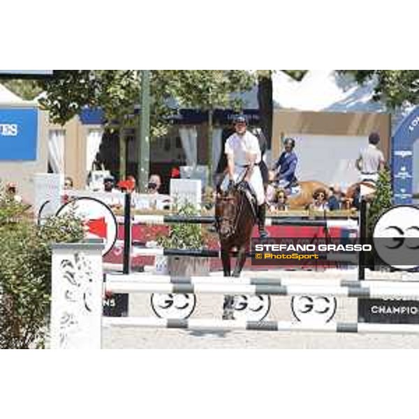 LGCT of Paris Eiffel - Class 9 - Mathieu Billot (FRA) on Unik d\'Ick - Paris Eiffel, Champ de Mars, 6 July 2018 - ph.Stefano Grasso/LGCT