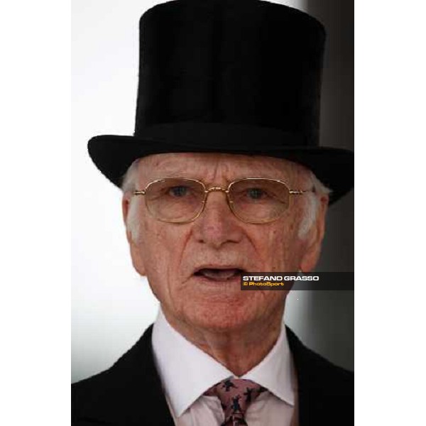 Sir Peter O\' Sullivan at Derby Day Epsom, 7th june 2008 ph. Stefano Grasso