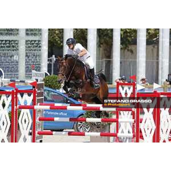 LGCT of Paris Eiffel - Class 9 - Mathieu Billot (FRA) on Unik d\'Ick - Paris Eiffel, Champ de Mars, 6 July 2018 - ph.Stefano Grasso/LGCT
