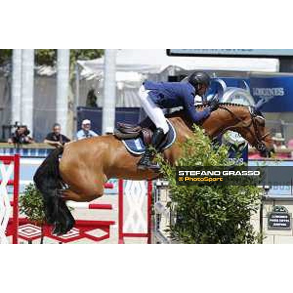 LGCT of Paris Eiffel - Class 9 - Sameh El Dahan (EGY) on Championes - Paris Eiffel, Champ de Mars, 6 July 2018 - ph.Stefano Grasso/LGCT