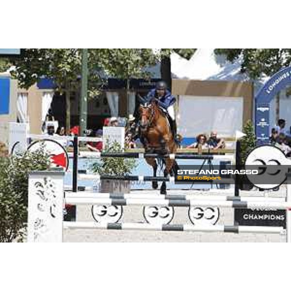 LGCT of Paris Eiffel - Class 9 - Sameh El Dahan (EGY) on Championes - Paris Eiffel, Champ de Mars, 6 July 2018 - ph.Stefano Grasso/LGCT