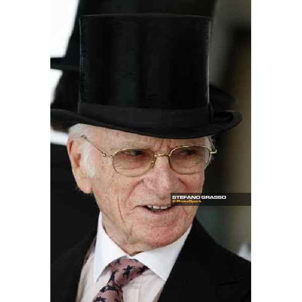 Sir Peter O\' Sullivan at Derby Day Epsom, 7th june 2008 ph. Stefano Grasso