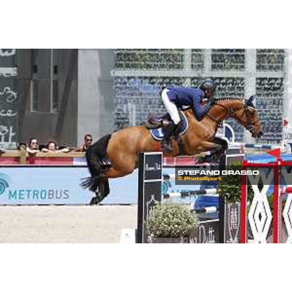 LGCT of Paris Eiffel - Class 9 - Sameh El Dahan (EGY) on Championes - Paris Eiffel, Champ de Mars, 6 July 2018 - ph.Stefano Grasso/LGCT