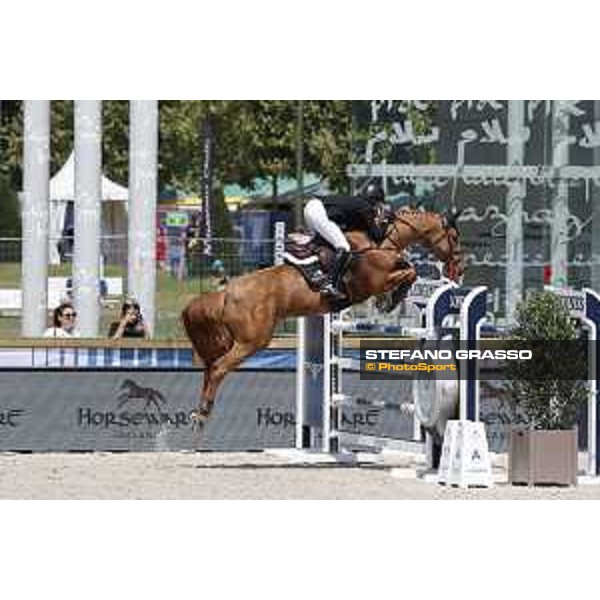 LGCT of Paris Eiffel - Class 9 - Laura Kraut (USA) on Whitney - Paris Eiffel, Champ de Mars, 6 July 2018 - ph.Stefano Grasso/LGCT
