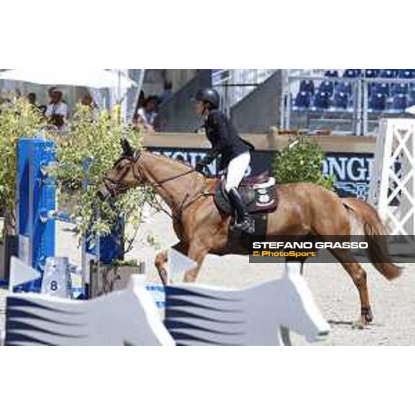 LGCT of Paris Eiffel - Class 9 - Laura Kraut (USA) on Whitney - Paris Eiffel, Champ de Mars, 6 July 2018 - ph.Stefano Grasso/LGCT
