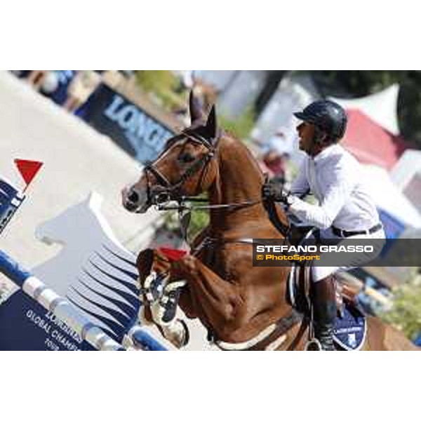 LGCT of Paris Eiffel - Class 9 - Philippe Rozier (FRA) on Reveur de Kergane - Paris Eiffel, Champ de Mars, 6 July 2018 - ph.Stefano Grasso/LGCT