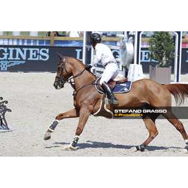 LGCT of Paris Eiffel - Class 9 - Philippe Rozier (FRA) on Reveur de Kergane - Paris Eiffel, Champ de Mars, 6 July 2018 - ph.Stefano Grasso/LGCT