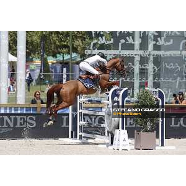 LGCT of Paris Eiffel - Class 9 - Philippe Rozier (FRA) on Reveur de Kergane - Paris Eiffel, Champ de Mars, 6 July 2018 - ph.Stefano Grasso/LGCT