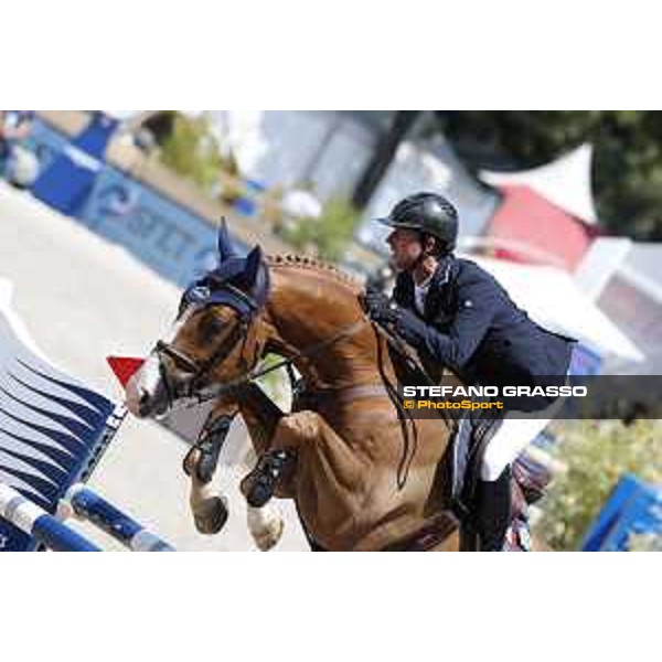 LGCT of Paris Eiffel - Class 9 - Ben Maher (GBR) on Don Vito - Paris Eiffel, Champ de Mars, 6 July 2018 - ph.Stefano Grasso/LGCT