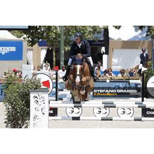 LGCT of Paris Eiffel - Class 9 - Ben Maher (GBR) on Don Vito - Paris Eiffel, Champ de Mars, 6 July 2018 - ph.Stefano Grasso/LGCT