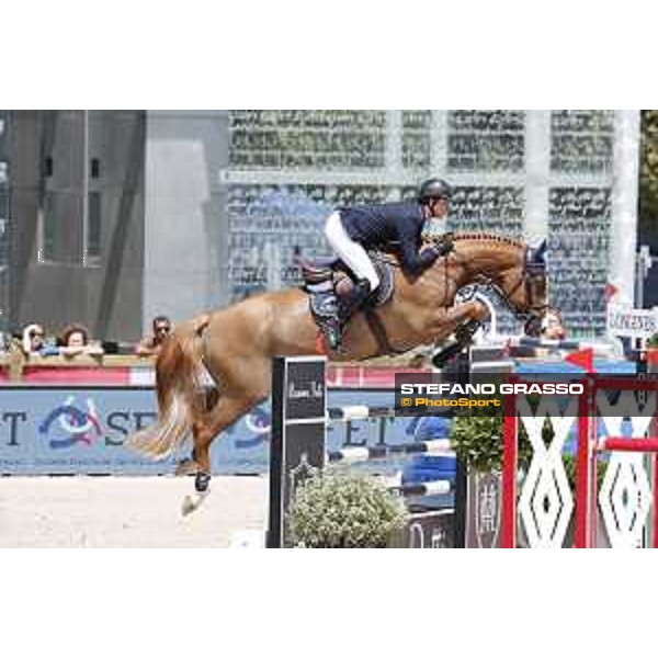 LGCT of Paris Eiffel - Class 9 - Ben Maher (GBR) on Don Vito - Paris Eiffel, Champ de Mars, 6 July 2018 - ph.Stefano Grasso/LGCT