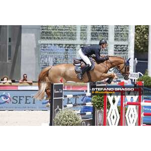 LGCT of Paris Eiffel - Class 9 - Ben Maher (GBR) on Don Vito - Paris Eiffel, Champ de Mars, 6 July 2018 - ph.Stefano Grasso/LGCT