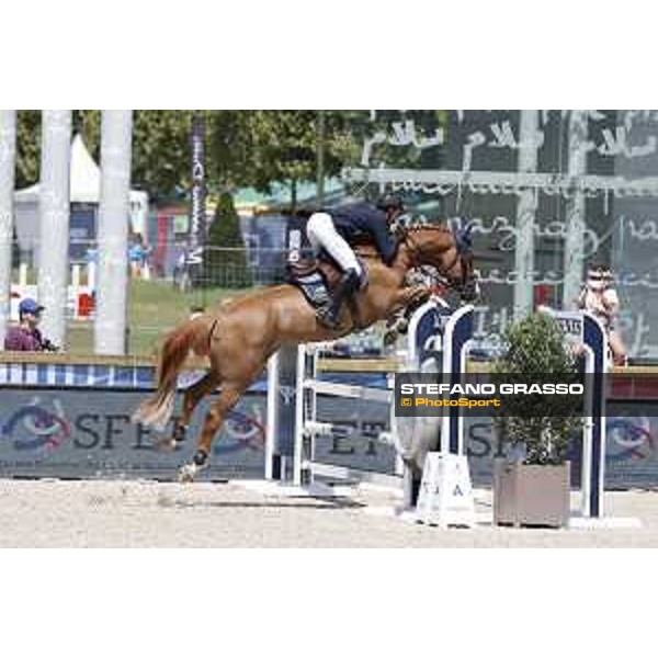 LGCT of Paris Eiffel - Class 9 - Ben Maher (GBR) on Don Vito - Paris Eiffel, Champ de Mars, 6 July 2018 - ph.Stefano Grasso/LGCT