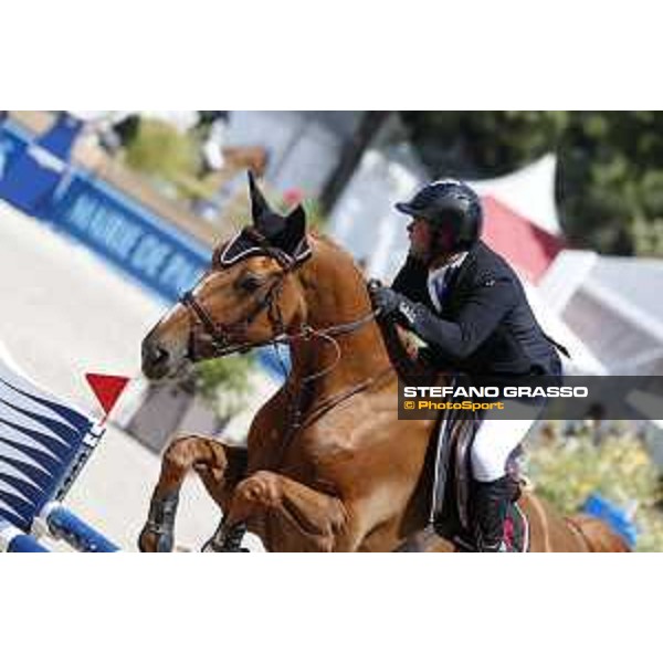 LGCT of Paris Eiffel - Class 9 - Gregory Cottard (FRA) on A Futee de Wy - Paris Eiffel, Champ de Mars, 6 July 2018 - ph.Stefano Grasso/LGCT