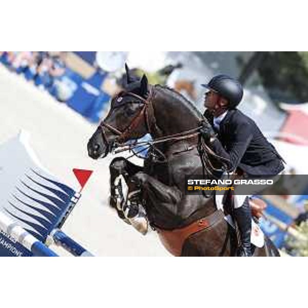 LGCT of Paris Eiffel - Class 9 - Jerome Guery (BEL) on Kel\'Star du Vingt Ponts - Paris Eiffel, Champ de Mars, 6 July 2018 - ph.Stefano Grasso/LGCT