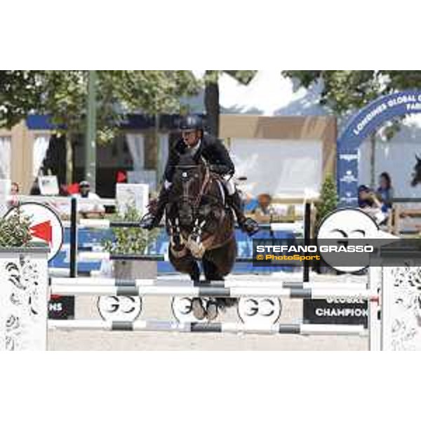 LGCT of Paris Eiffel - Class 9 - Jerome Guery (BEL) on Kel\'Star du Vingt Ponts - Paris Eiffel, Champ de Mars, 6 July 2018 - ph.Stefano Grasso/LGCT