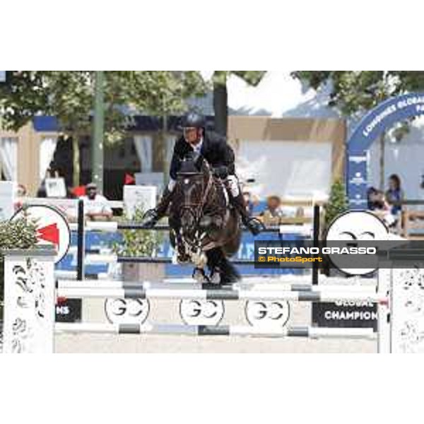 LGCT of Paris Eiffel - Class 9 - Jerome Guery (BEL) on Kel\'Star du Vingt Ponts - Paris Eiffel, Champ de Mars, 6 July 2018 - ph.Stefano Grasso/LGCT