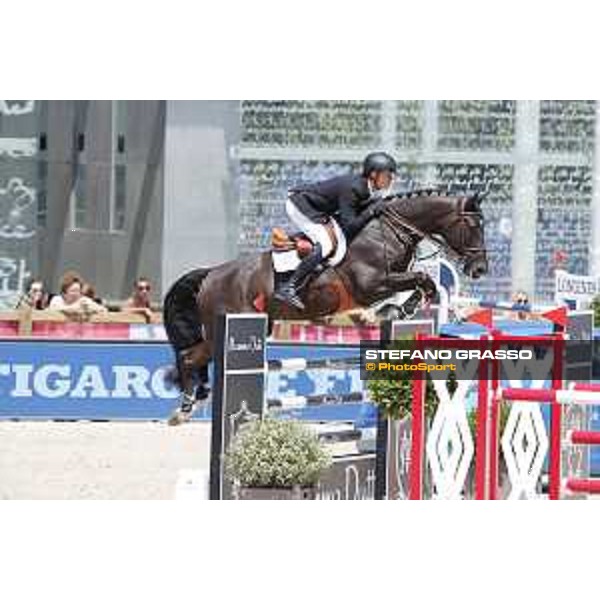 LGCT of Paris Eiffel - Class 9 - Jerome Guery (BEL) on Kel\'Star du Vingt Ponts - Paris Eiffel, Champ de Mars, 6 July 2018 - ph.Stefano Grasso/LGCT