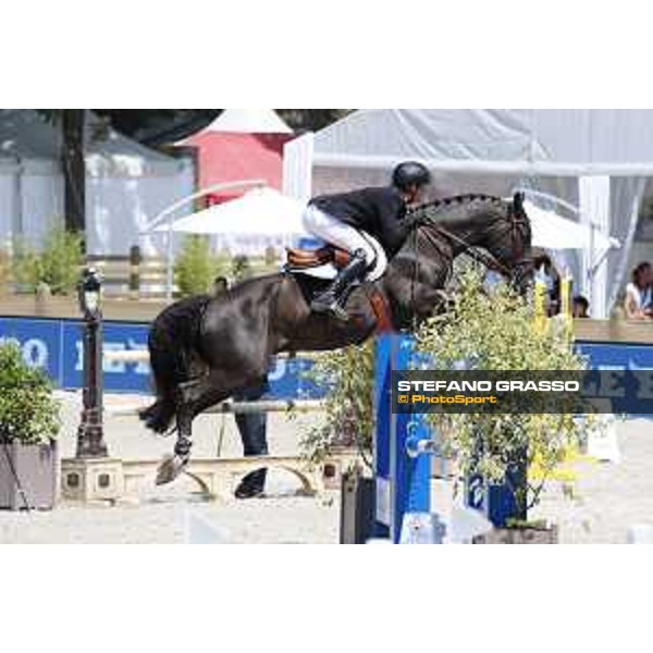 LGCT of Paris Eiffel - Class 9 - Jerome Guery (BEL) on Kel\'Star du Vingt Ponts - Paris Eiffel, Champ de Mars, 6 July 2018 - ph.Stefano Grasso/LGCT