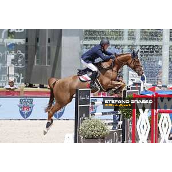 LGCT of Paris Eiffel - Class 9 - Cameron Hanley (IRL) on EIS Isaura - Paris Eiffel, Champ de Mars, 6 July 2018 - ph.Stefano Grasso/LGCT