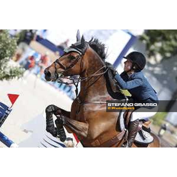 LGCT of Paris Eiffel - Class 9 - Alexandra Thornton (GBR) on HHS Figero - Paris Eiffel, Champ de Mars, 6 July 2018 - ph.Stefano Grasso/LGCT