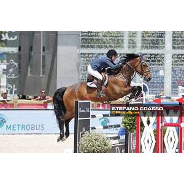 LGCT of Paris Eiffel - Class 9 - Alexandra Thornton (GBR) on HHS Figero - Paris Eiffel, Champ de Mars, 6 July 2018 - ph.Stefano Grasso/LGCT