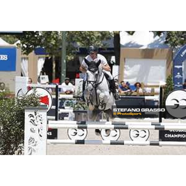LGCT of Paris Eiffel - Class 9 - Marcus Ehning (GER) on Cornado NRW - Paris Eiffel, Champ de Mars, 6 July 2018 - ph.Stefano Grasso/LGCT