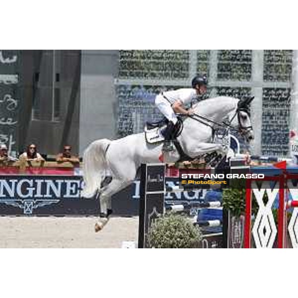 LGCT of Paris Eiffel - Class 9 - Marcus Ehning (GER) on Cornado NRW - Paris Eiffel, Champ de Mars, 6 July 2018 - ph.Stefano Grasso/LGCT