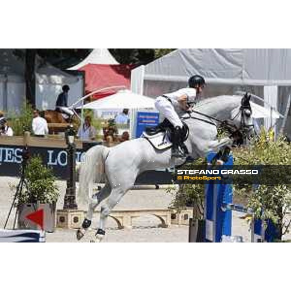 LGCT of Paris Eiffel - Class 9 - Marcus Ehning (GER) on Cornado NRW - Paris Eiffel, Champ de Mars, 6 July 2018 - ph.Stefano Grasso/LGCT