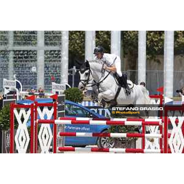 LGCT of Paris Eiffel - Class 9 - Marcus Ehning (GER) on Cornado NRW - Paris Eiffel, Champ de Mars, 6 July 2018 - ph.Stefano Grasso/LGCT