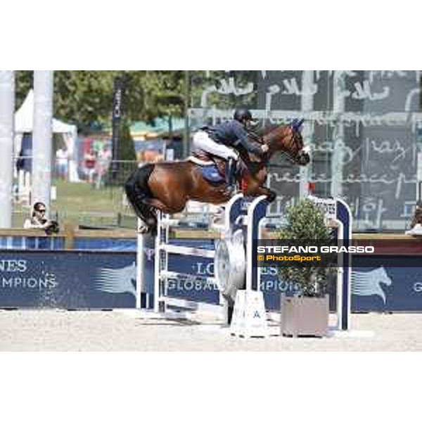 LGCT of Paris Eiffel - Class 9 - Leopold Van Asten (NED) on VDL Groep Urane de Talma - Paris Eiffel, Champ de Mars, 6 July 2018 - ph.Stefano Grasso/LGCT